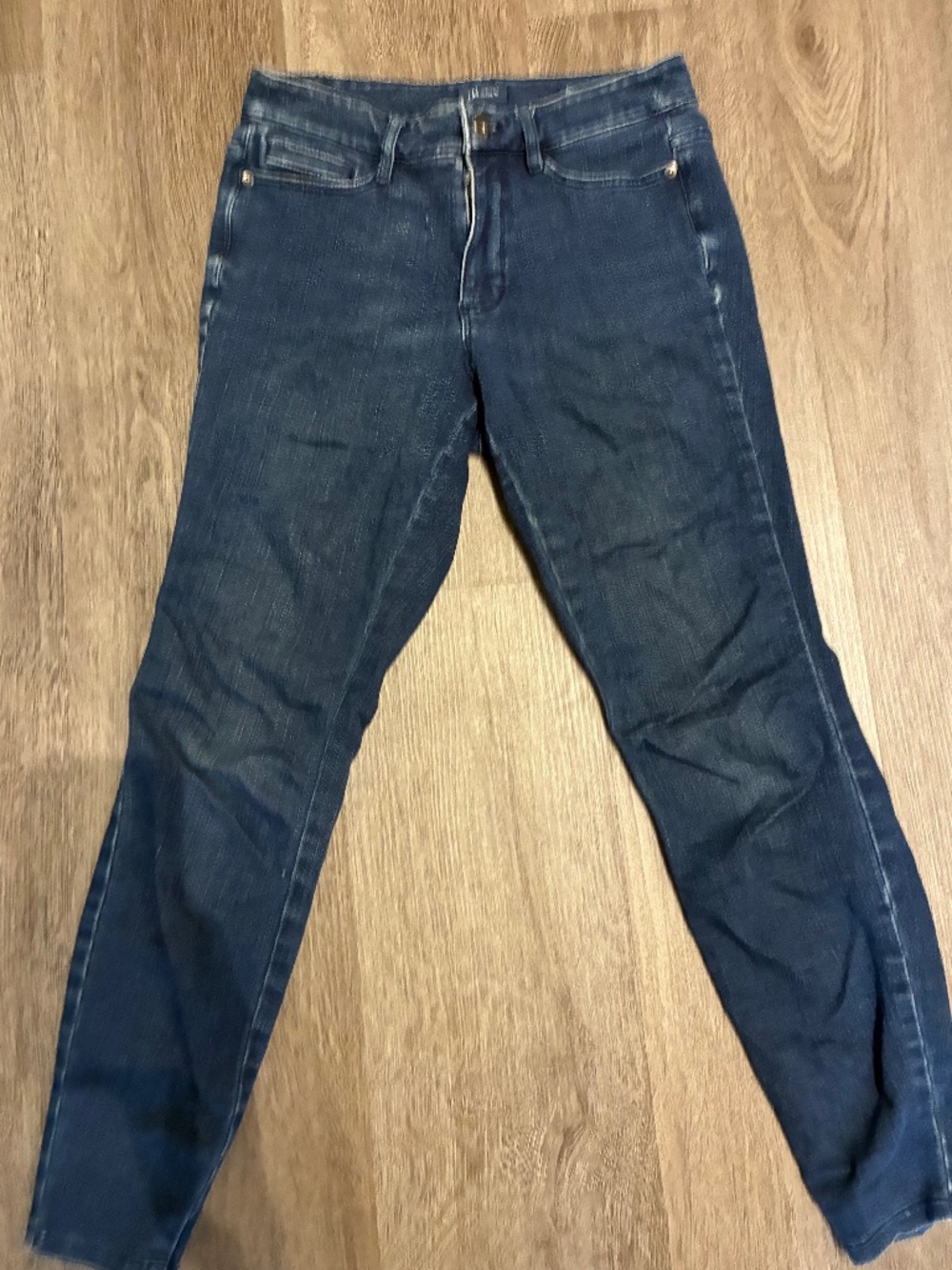J.Jill flex high rise dark wash denim leggings Jeans. Size 2P